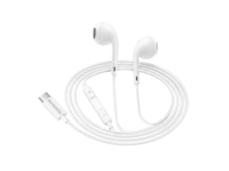 Fones de Ouvido MAYAXESS com fio USB-C, microfone para Galaxy S22 Ultra