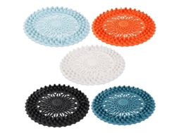 Tapa De Desagüe De Silicona Linjou Filtro Para Pelo Drenaje Cocina Baño Grifo 5 Piezas
