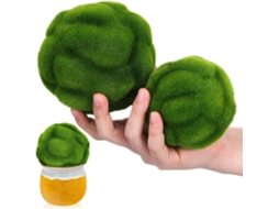 Bolas De Espuma Artificial Aveludadas, Conjunto Com 2 Unidades, Leves E Resistentes, Para Casamentos.