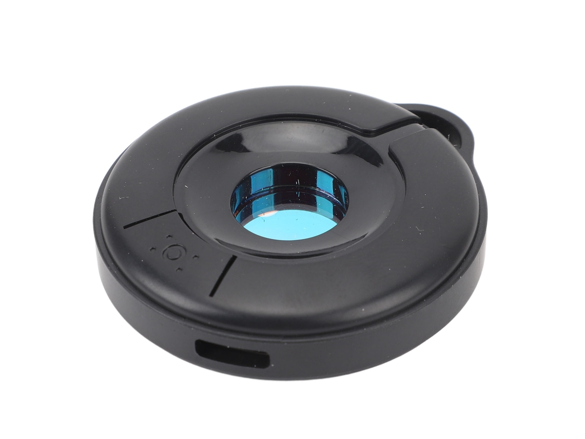 Detector De Cámaras Infrarrojas Portátil Com Alerta Em Tempo Real Para Hotel, Viagens E Anti-roubo, Preto