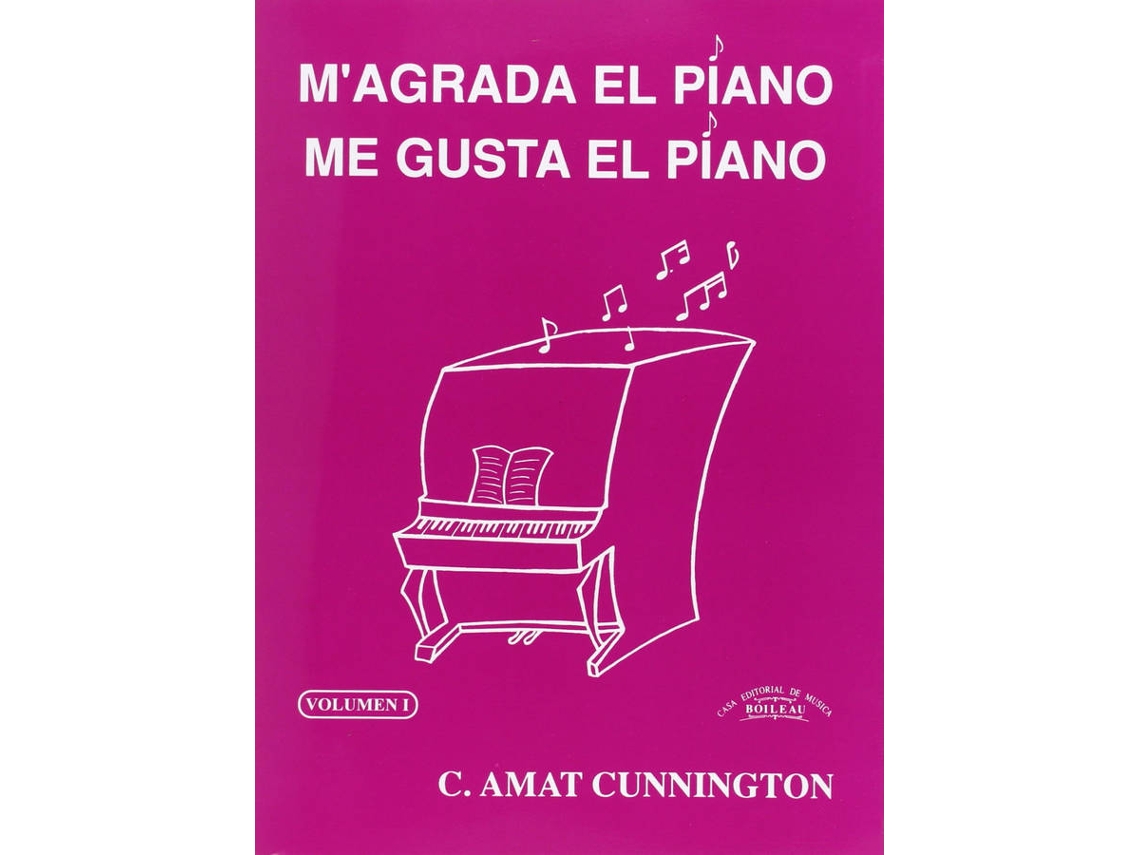Livro M´Agrada En Piano/Me Gusta El Piano de Carmen Cunnington (Espanhol)