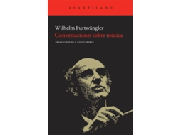 Livro Conversaciones Sobre Música de Wilhelm Furtwängler (Espanhol)