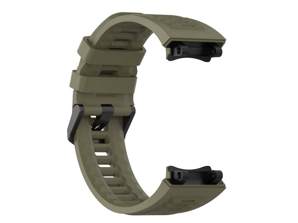 Elysve Pulseira De Silicone Macio Compatível Com Amazfit T-rex 2, Verde