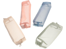 Bolsa De Maquiagem Portátil De 4 Peças Com Zíper, Estojo Para Cosméticos