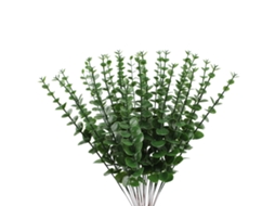 Laxiscreed Ramos De Eucalipto Artificial Com 24 Peças Para Decoração De Arranjos Florais Internos