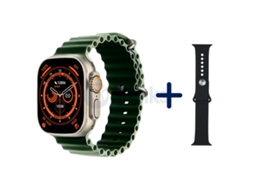 Smartwatch K950 com 2 Braceletes Verde CLINKS