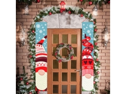 Decoração De Porta Sem Rosto Para Pessoas Agedes - Banner Suspenso Para Interior Ou Exterior - Porta