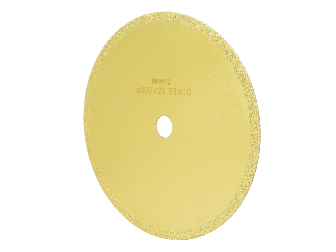 Disco De Sierra Diamante Para Esmeralda Metal Hierro Fundido 230x22.23x10mm