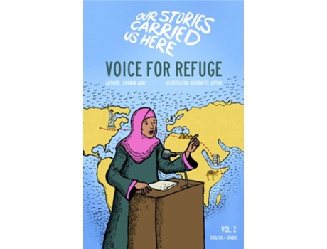 Livro Voice for Refuge de Zaynab Abdi (Inglês - Capa Dura)