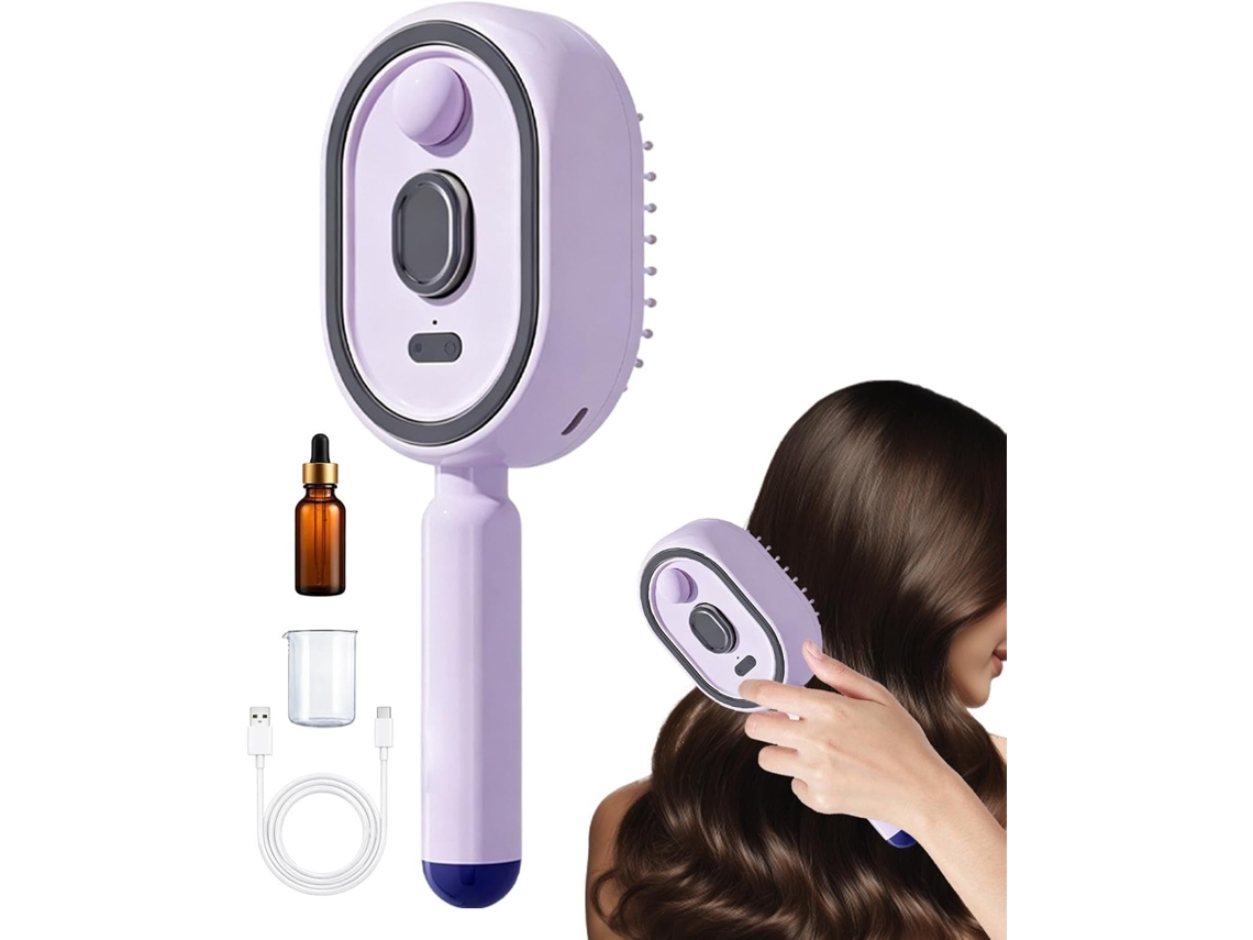 Escova De Cabelo A Vapor