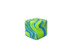 Squeeze Quadrado Verde Infantil Brinquedo