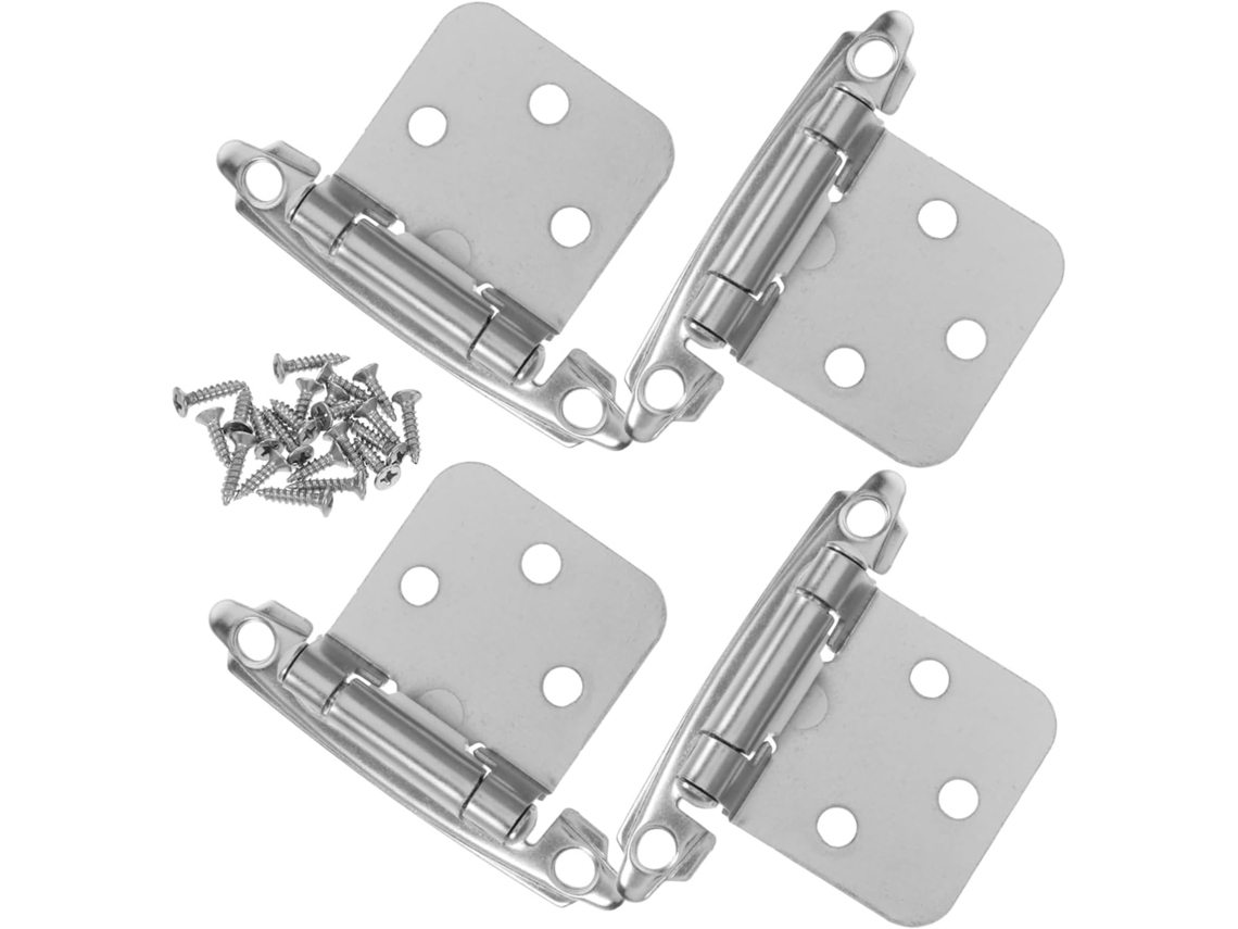 Conjunto De 4 Dobradiças Mola Com Fechamento Automático Para