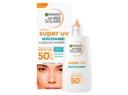 Protetor Solar GARNIER AMBRE SOLAIRE Fluído Anti-Imperfeições SPF50+ (40 ml)