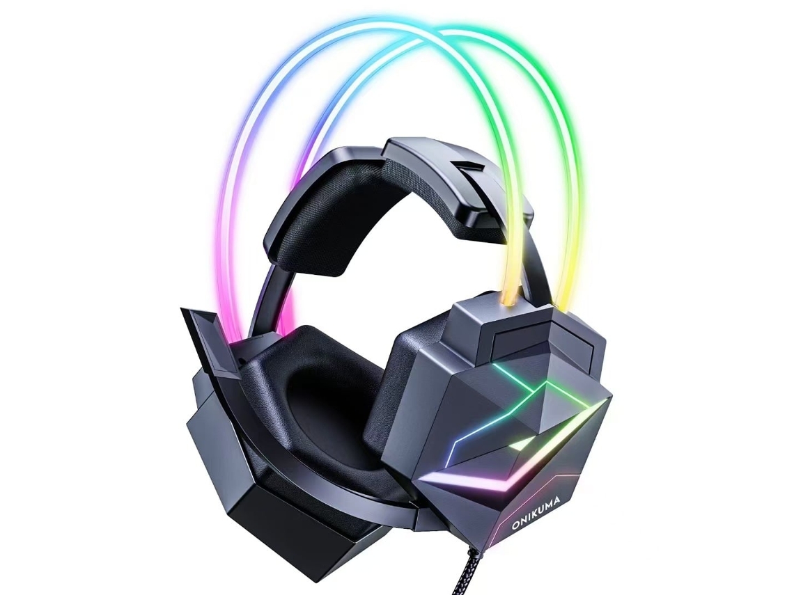 Lurelia Headset Gamer X20 3,5 Mm Rgb 7.1 Usb Microfone Preto
