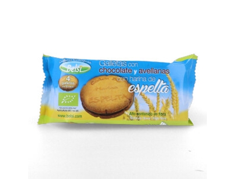 Bolachas Espelta Choco Avellanas 4Uni.