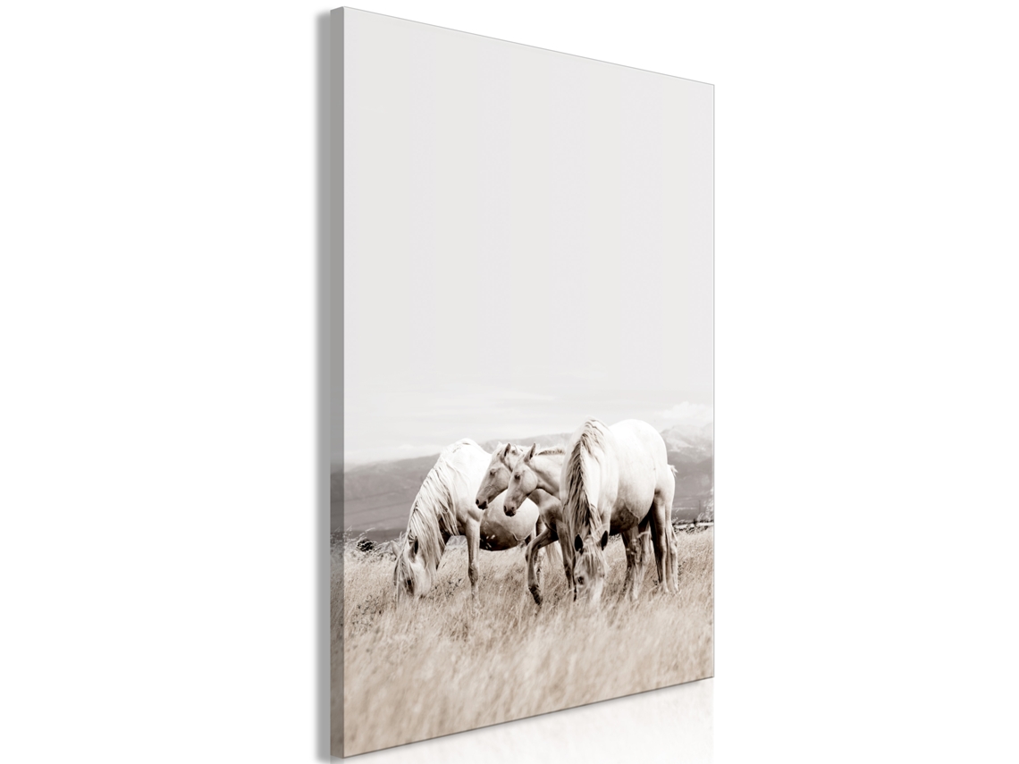 Quadro ARTGEIST White Horses (1 Part) Vertical (20x30)