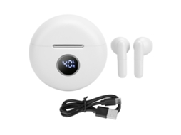 Fones de Ouvido Bluetooth Gaming LAXISCREED Branco
