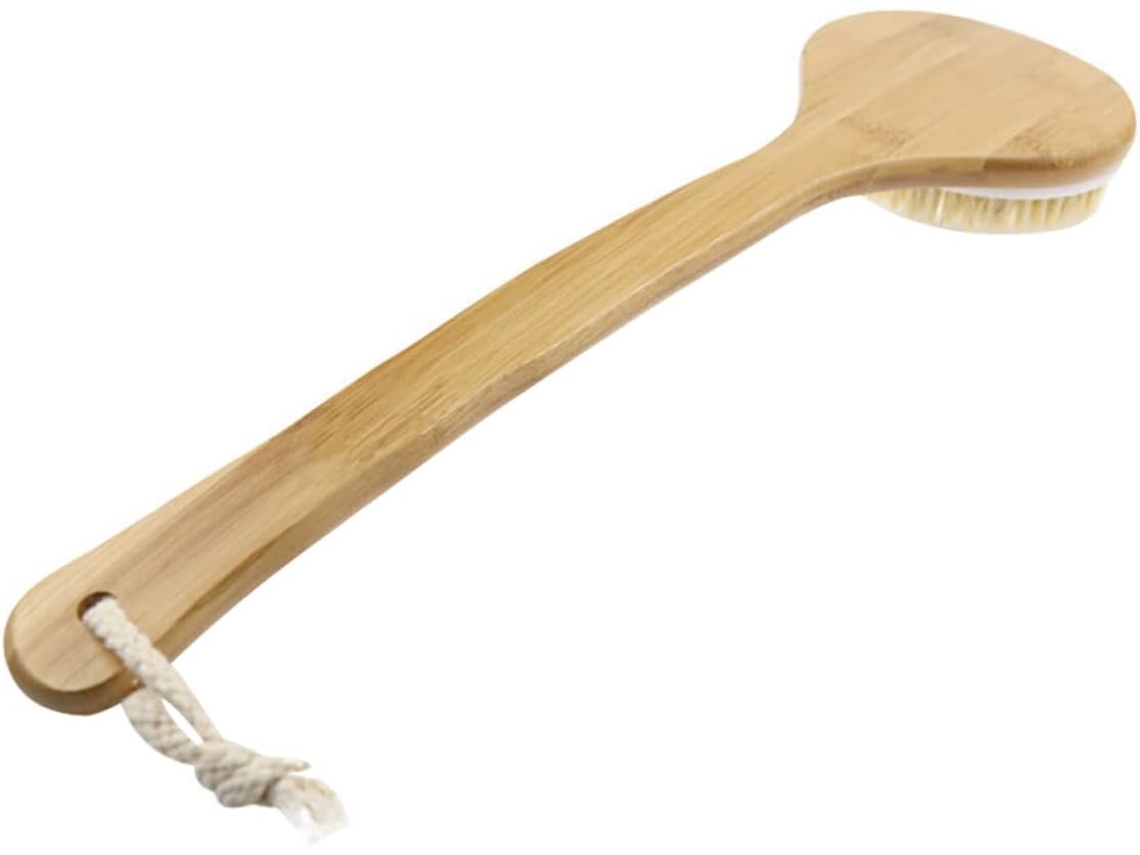 Escova De Banho Com Cerdas Macias E Cabo Longo Para Esfoliação Das Costas Do Corpo, Escova De Banho Para Homens E