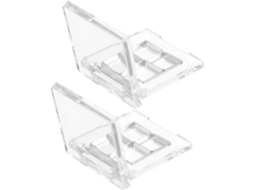 Conjunto de 2 almofadas de sombra transparentes recarregáveis