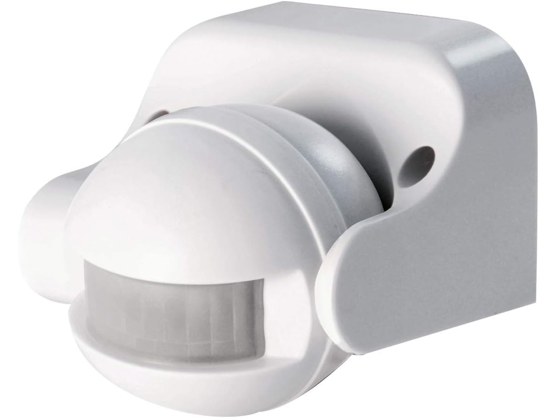 Luz Led Com Sensor De Movimento, Ip44, 12 M, Luz Branca Para Exterior