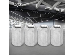 Escolha Sólida - Dado M8 - Zes Lados - Parafusos Em Forma De Cilindro - Aço Carbono Revestido - Resistência De Fixação - 4 Tamanhos - Resistente À Cor