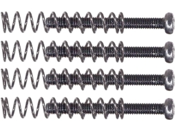 Conjunto De 4 Parafusos E Molas Para Captadores Humbucker M3 X Para Guitarra, Compatíveis Com Chassis