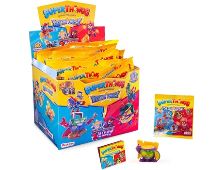 Figura de Brincar SUPERTHINGS RIVALS OF KABOOM série rescue force - caixa com 50 envelopes surpresa (50 Unidades - Pack Sortido)