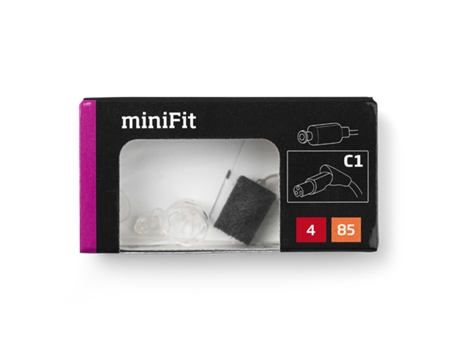Tipo de Alto-Falante Minifit OTICON: 85 Comprimento Direito 4