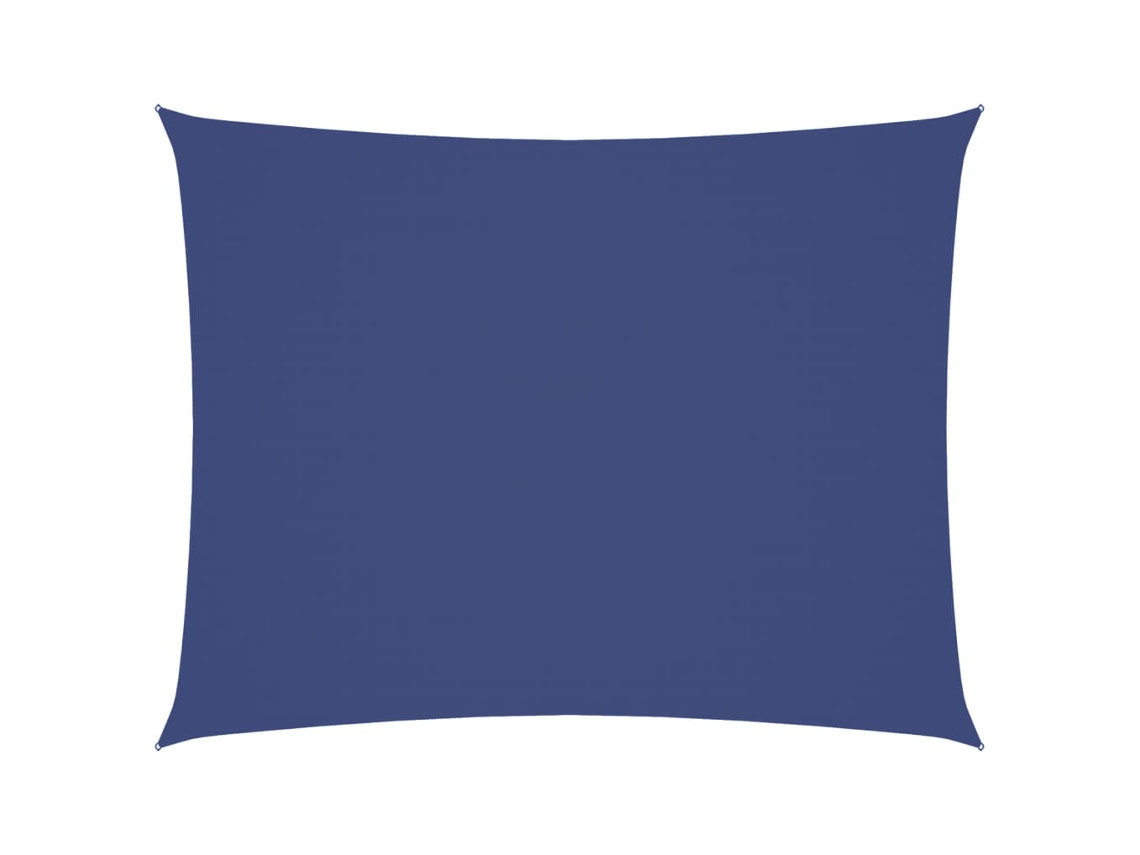 Vela de Sol Retangular Tecido Oxford Azul MAISON EXCLUSIVE 3,5x4,5 m