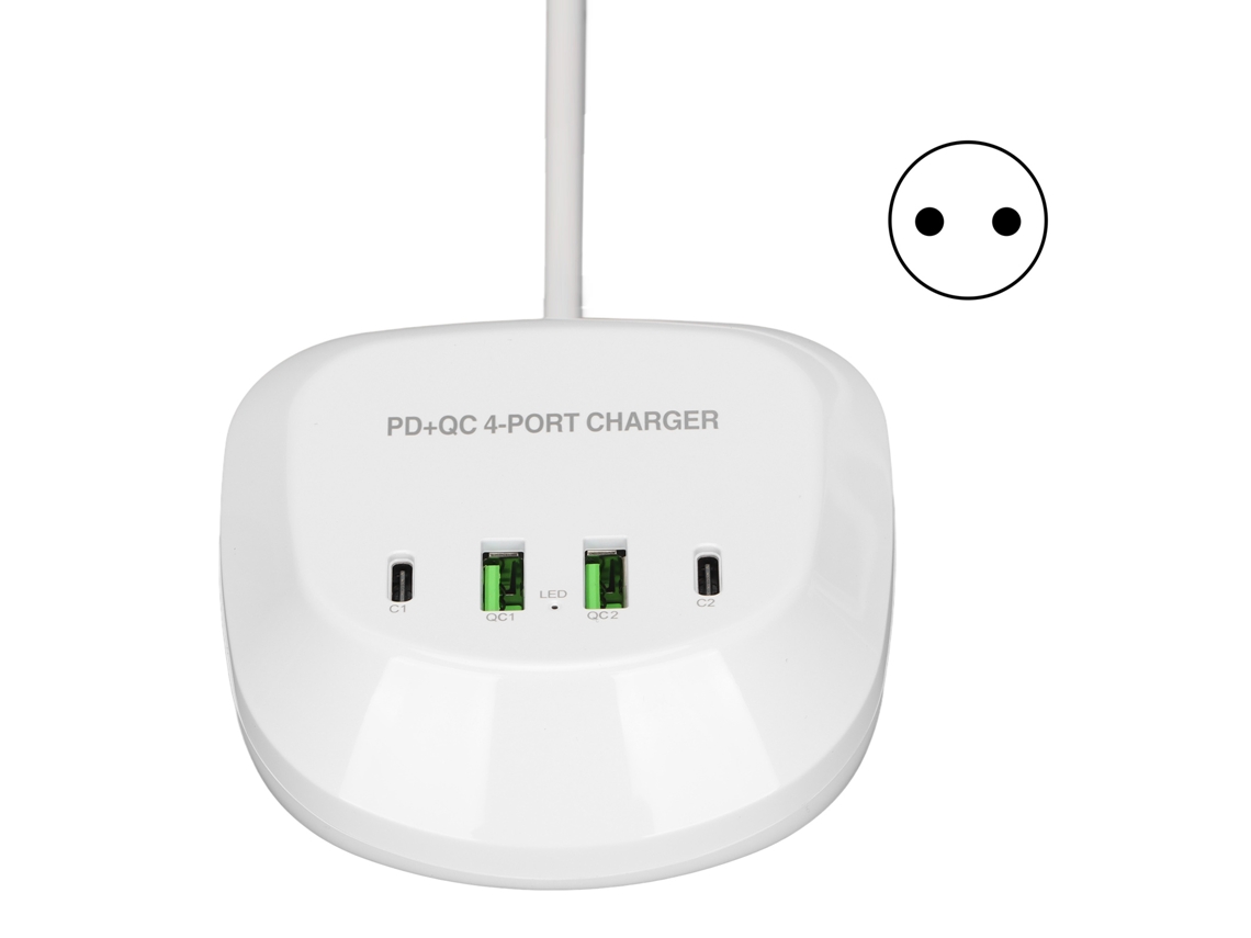 Estação de Carregamento Usb 4 Portas LAXISCREED