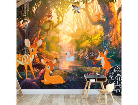 Papel de Parede ARTGEIST Animals In The Forest (150x105 cm)