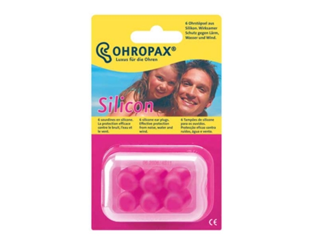 Tampões Ouvidos Silicone Ohropax