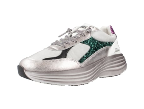 Sapatos de Mulher CETTI Tecido Prateado (40)
