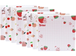 Bloc-notes Adhésif Créatif À Motif Fleurs, Papier Et Délicat, 640 Feuilles, Pour Bureau Et Enseignants