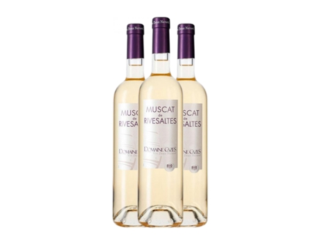 Vinho branco L'OSTAL CAZES Mascate de Alexandria Muscat de Rivesaltes (0.75 L - 3 Unidades)