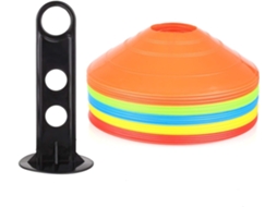 Lurelia Cones De Treino Cones De Marcação Raros Pearl Para Treinamento Desportivo De Futebol Americano, Acessórios Esportivos, 50 Peças