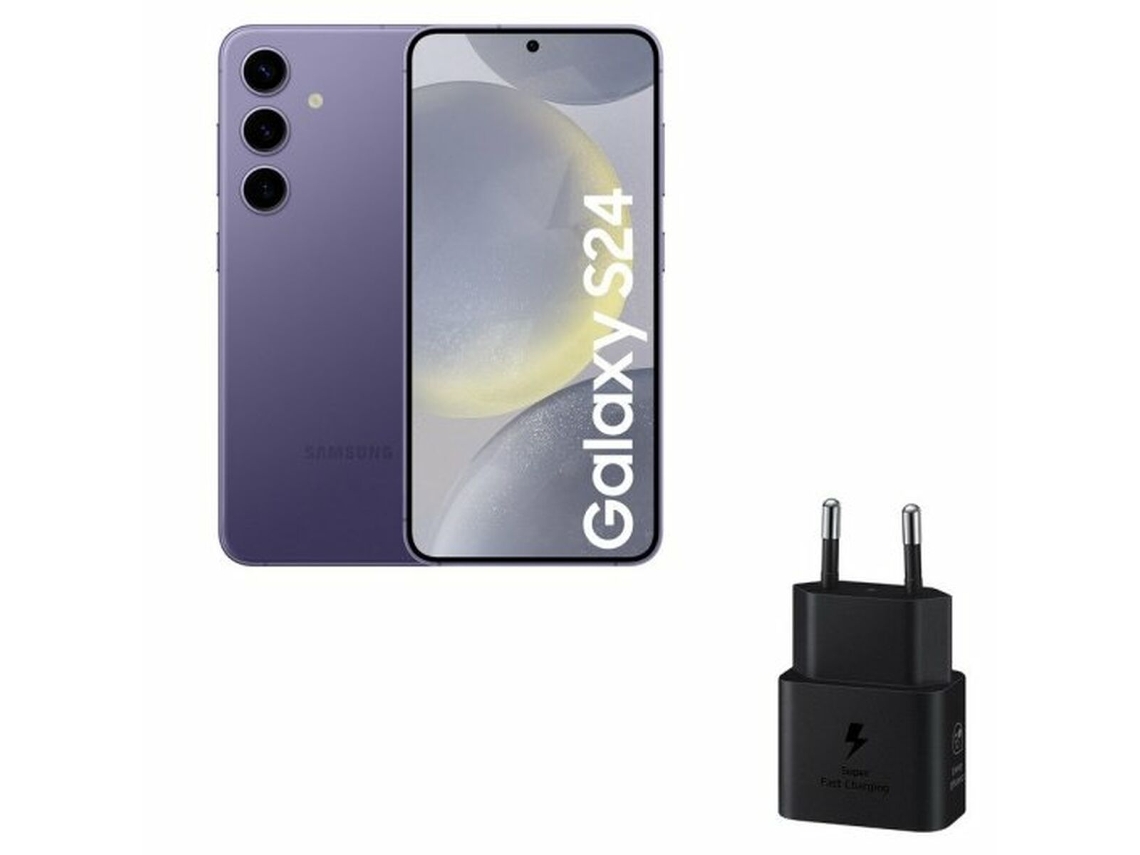 Smartphone SAMSUNG Galaxy S24 (Roxo - 6,1" - Tomada EU - 128 GB - 8 GB)