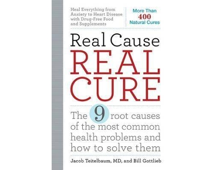 Livro Real Cause, Real Cure de Jacob Teitelbaum Md e Bill Gottlieb (Inglês)