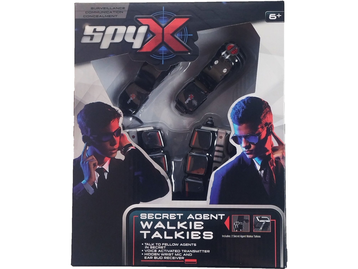 Walkie Talkies De Agente Secreto Spyx Brilvibera