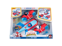 Brinquedo Carrinho Spidey Web Team Split Racer Ação JAZWARES