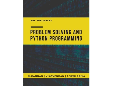 Livro Problem Solving and Python Programming de T Venipriya (Inglês)