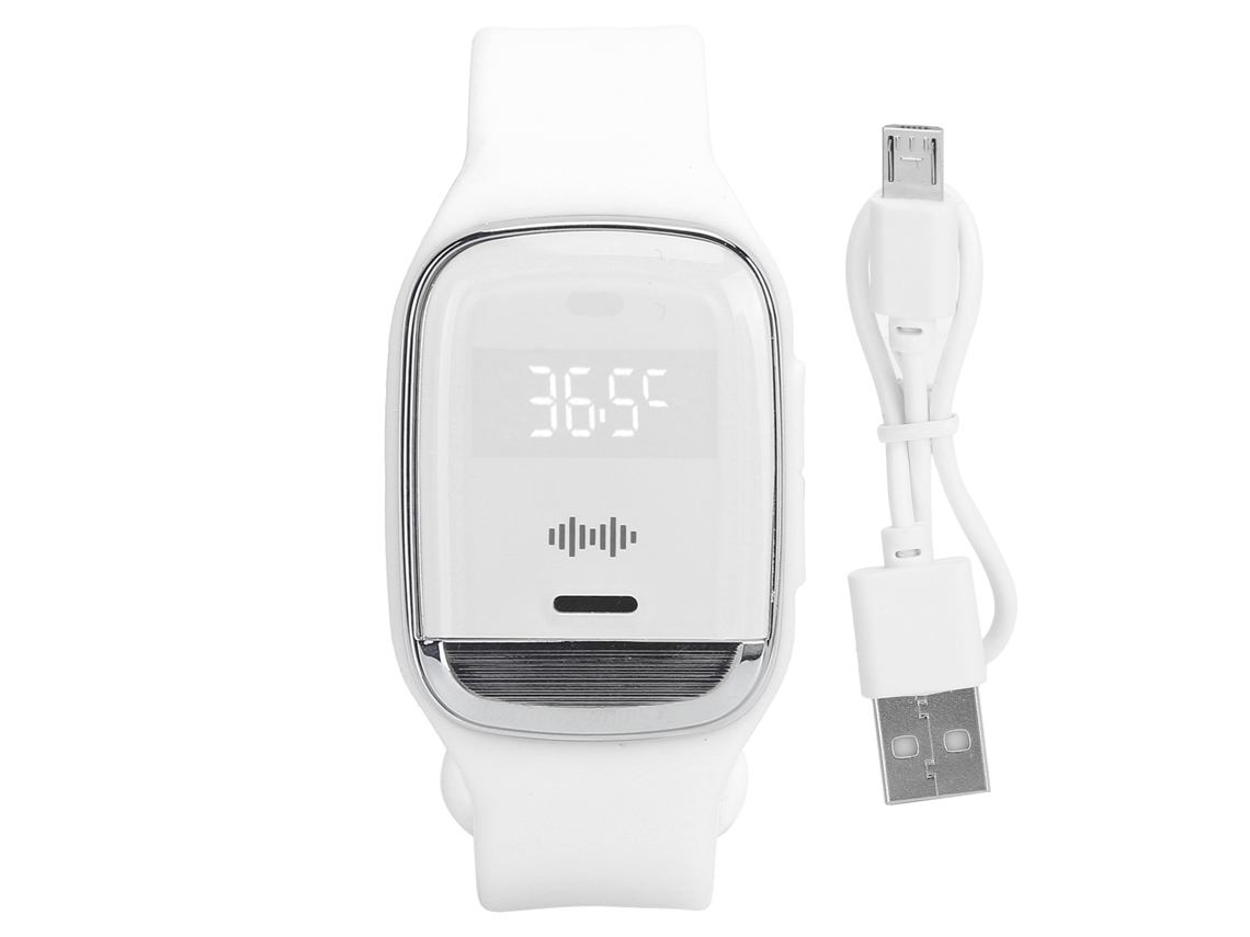 Pulseira repelente de mosquitos portátil, ultrassônico e eletrônico EOOCOO