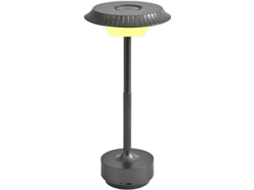 Luminária de mesa genérica com toque retrô e recarregável
