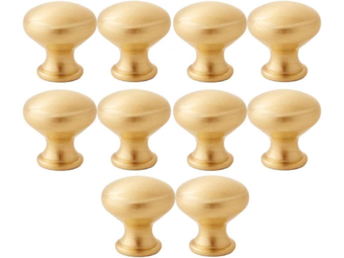 Puxadores Retroknobs para Armários conjunto 6 resistente aço inox S/MARCA
