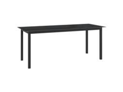 Maison Exclusive - 9 Pcs Conjunto De Jantar Para Jardim Alumínio Antracite