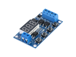 Laxiscreed Módulo Relé Temporizador Com Display Led Para Dc 5v A 36v