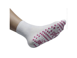 Meias De Inverno Quentes Com Turmalina, Design Autoaquecido E Função De Massagem Para Os Pés.
