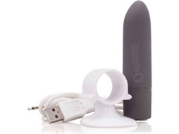 Vibrador THE SCREAMING O Charged (Cinzento - ABS)