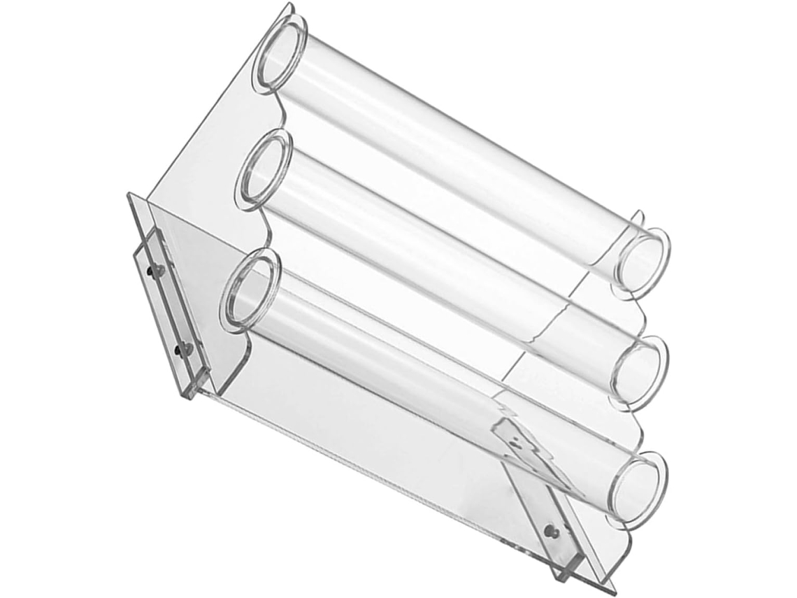 Suporte Multifuncional Para Joias Em Acrílico Transparente Com 3 Níveis.