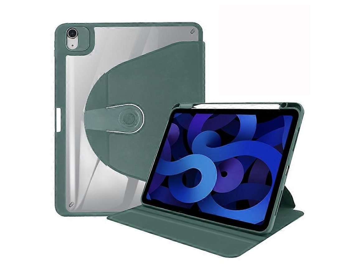 Capa de couro Webake para iPad Mini 6/Mini 2024 com suporte de acrílico giratório de 360 graus